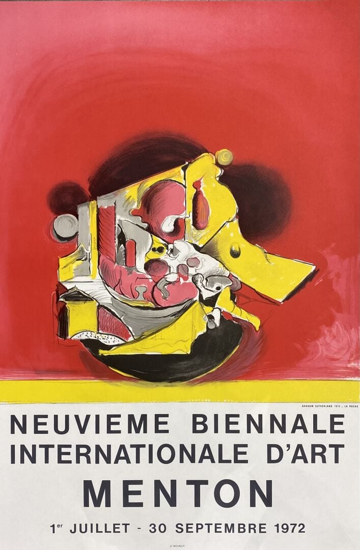 Graham Vivian SUTHERLAND (1903-1980), d'après - Le cygne et la roche - Neuvième…