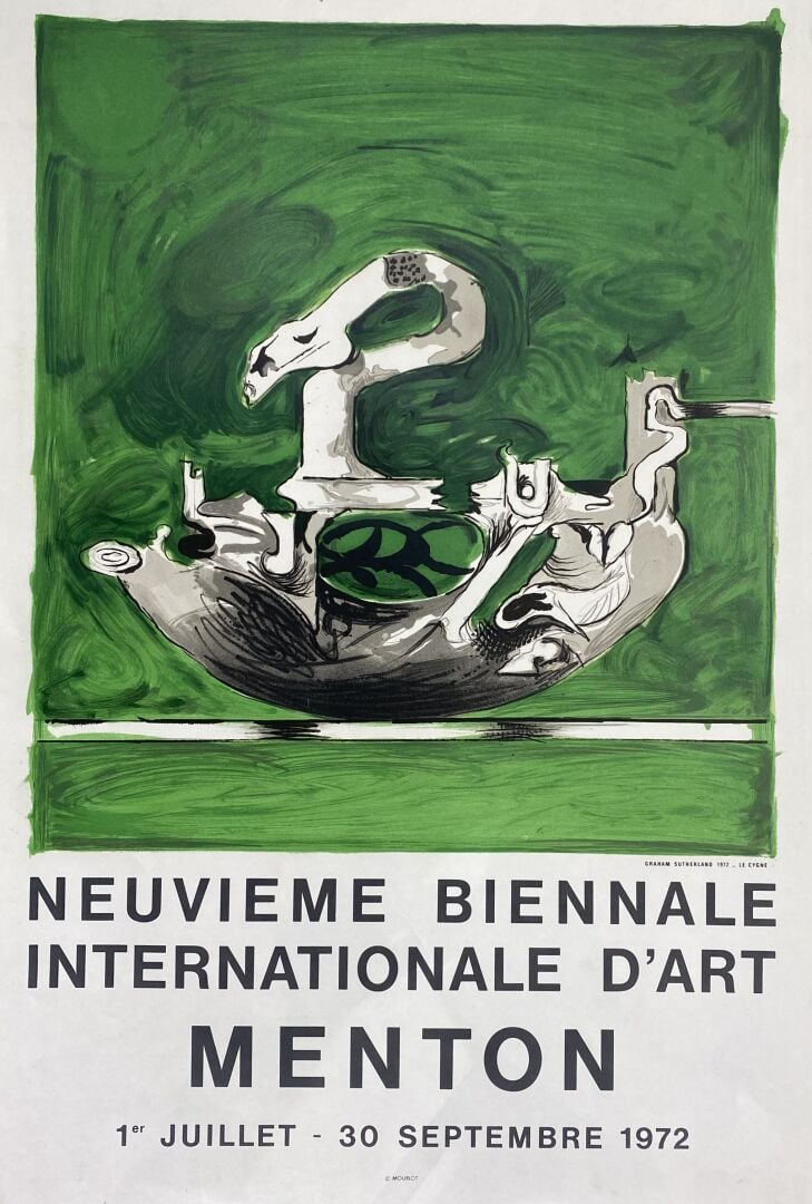 Graham Vivian SUTHERLAND (1903-1980), d'après - Le cygne et la roche - Neuvième…