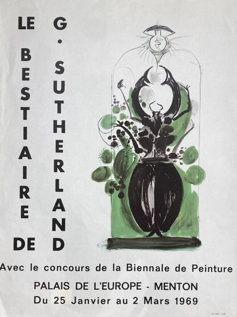 Graham Vivian SUTHERLAND (1903-1980), d'après - Le cygne et la roche - Neuvième…