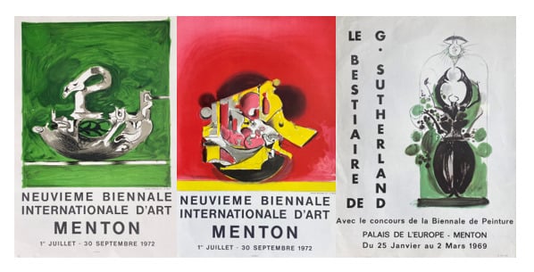 Graham Vivian SUTHERLAND (1903-1980), d'après - Le cygne et la roche - Neuvième…