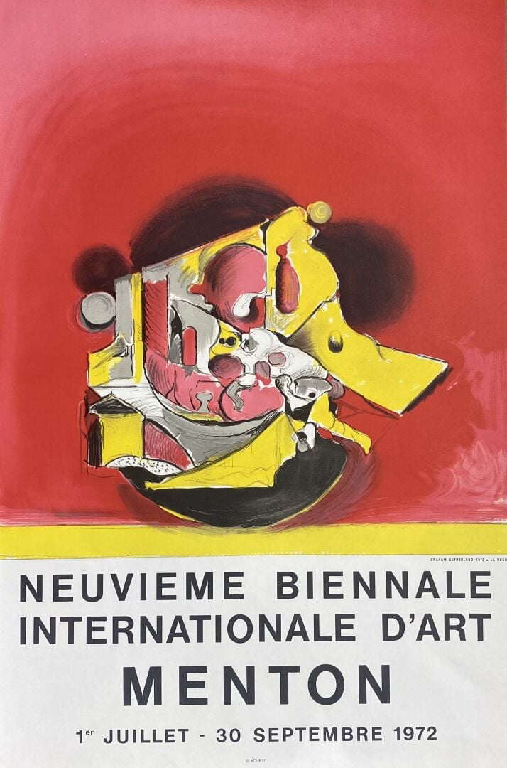 Graham Vivian SUTHERLAND (1903-1980), d'après - Le cygne et la roche - Neuvième…