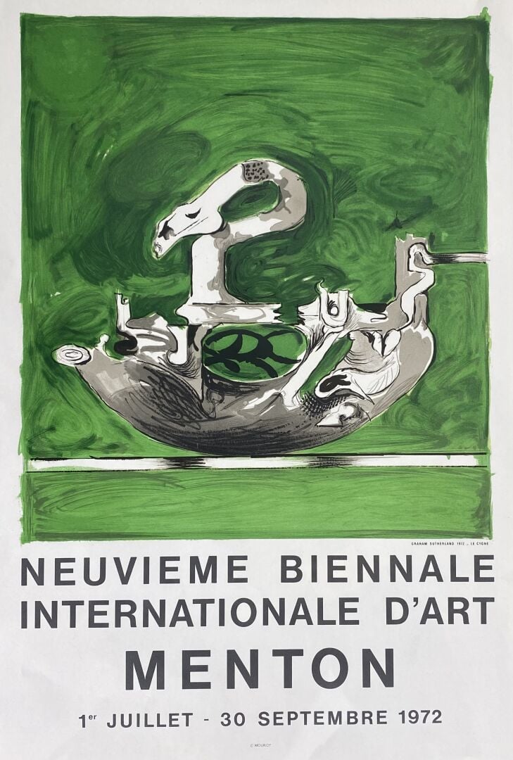 Graham Vivian SUTHERLAND (1903-1980), d'après - Le cygne et la roche - Neuvième…