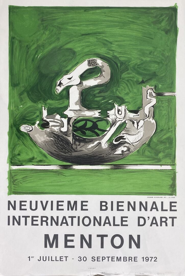 Graham Vivian SUTHERLAND (1903-1980), d'après - Le cygne et la roche - Neuvième…