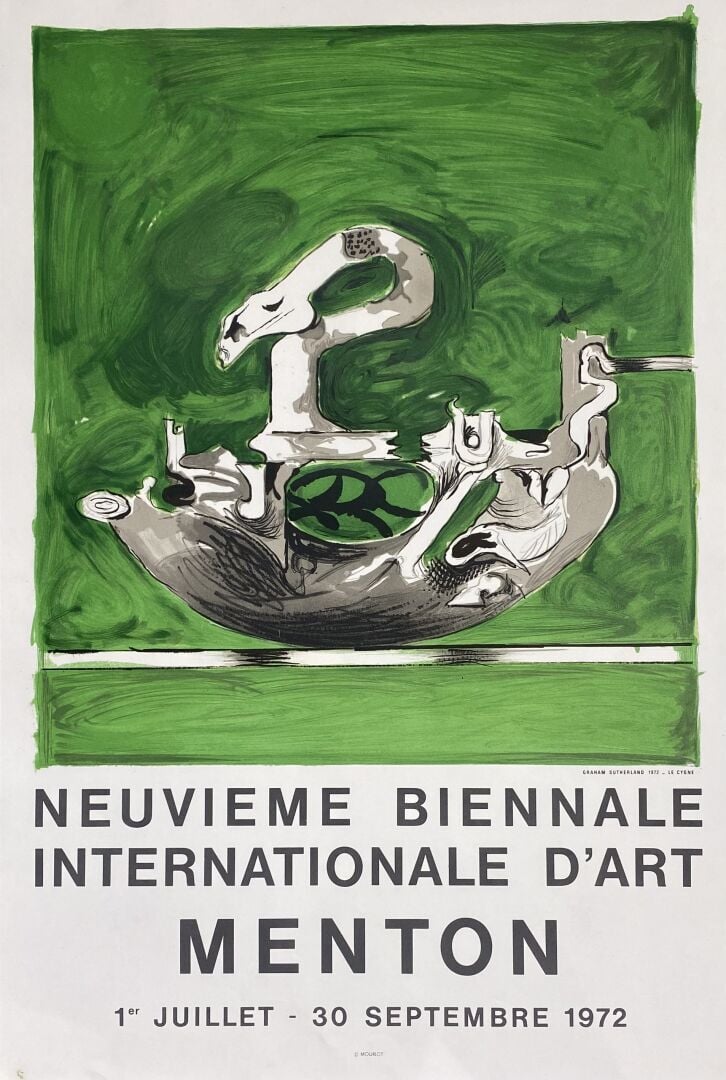 Graham Vivian SUTHERLAND (1903-1980), d'après - Le cygne et la roche - Neuvième…