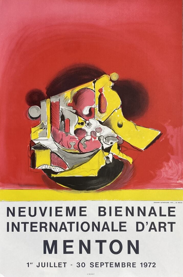 Graham Vivian SUTHERLAND (1903-1980), d'après - Le cygne et la roche - Neuvième…
