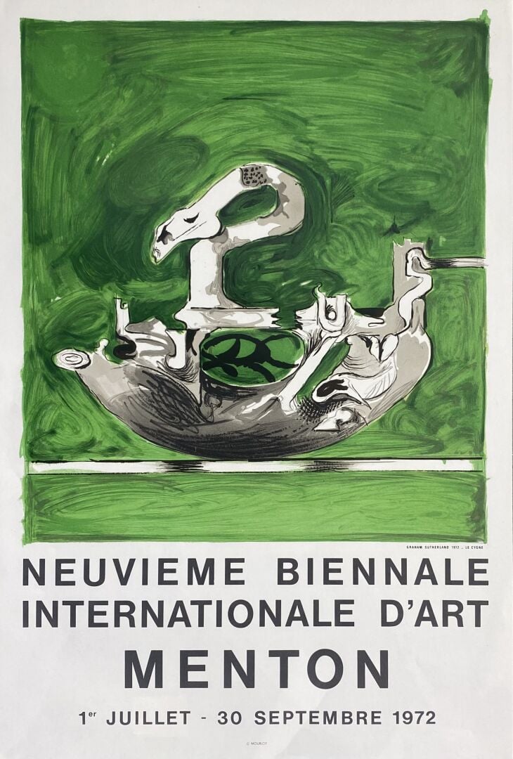 Graham Vivian SUTHERLAND (1903-1980), d'après - Le cygne et la roche - Neuvième…
