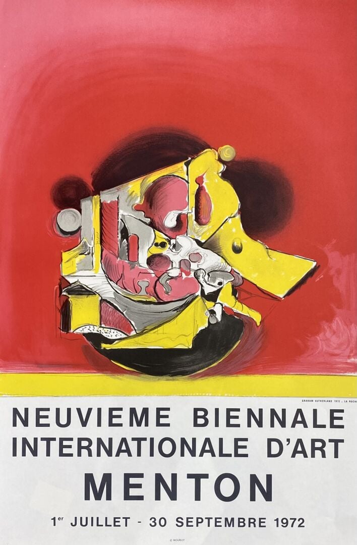 Graham Vivian SUTHERLAND (1903-1980), d'après - Le cygne et la roche - Neuvième…
