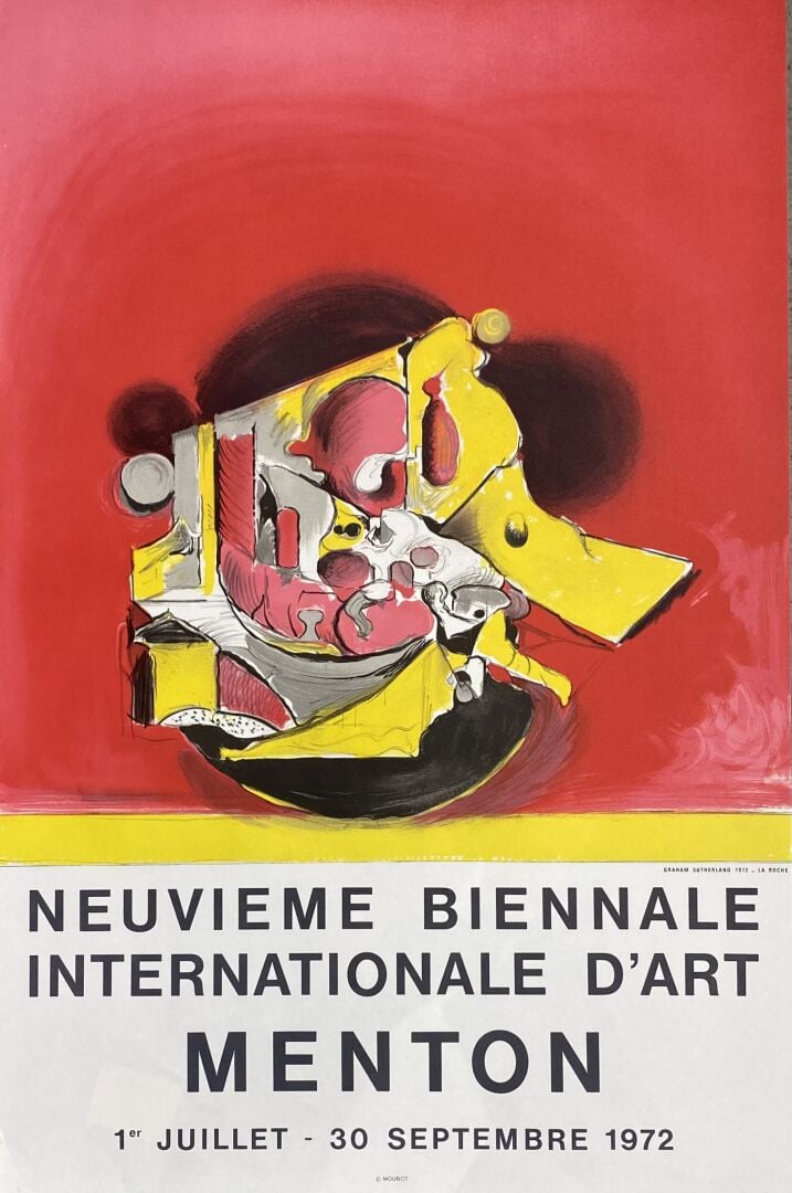 Graham Vivian SUTHERLAND (1903-1980), d'après - Le cygne et la roche - Neuvième…