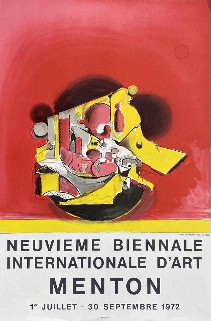 Graham Vivian SUTHERLAND (1903-1980), d'après - Le cygne et la roche - Neuvième…