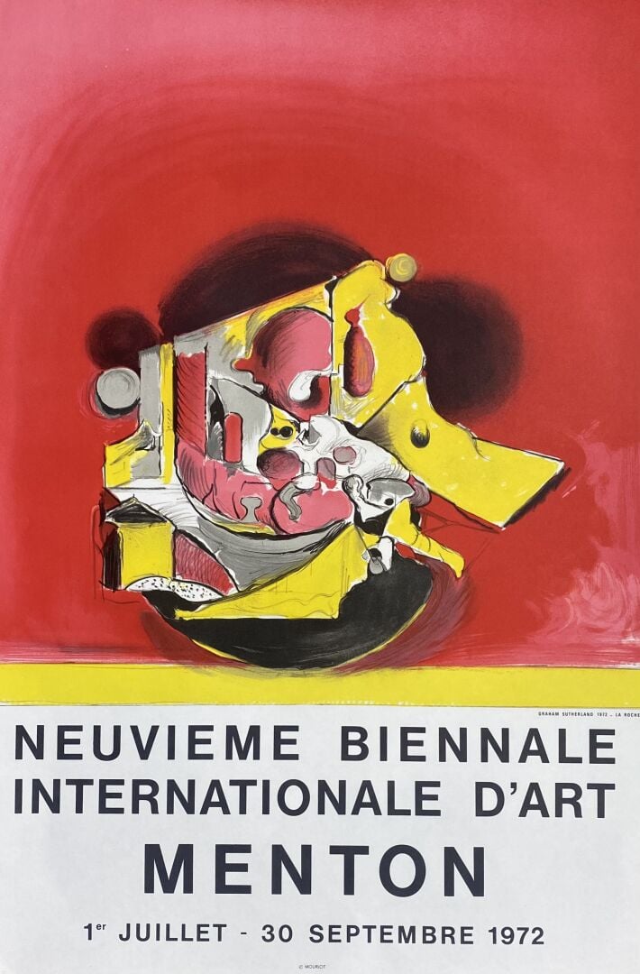 Graham Vivian SUTHERLAND (1903-1980), d'après - Le cygne et la roche - Neuvième…
