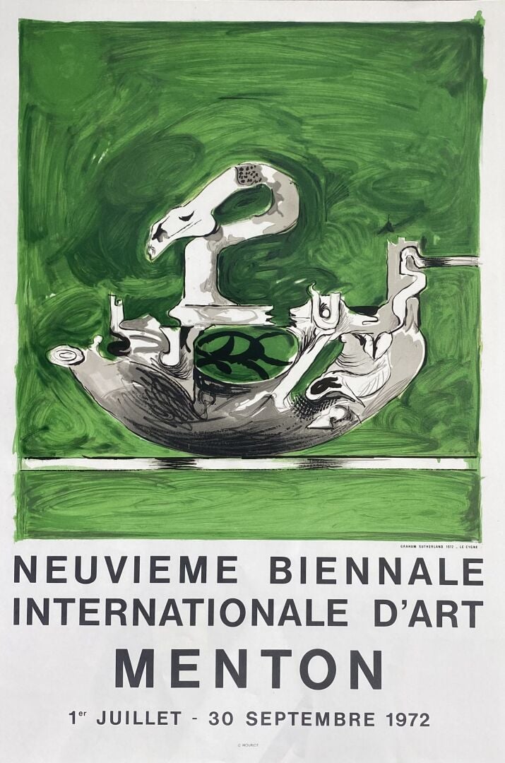 Graham Vivian SUTHERLAND (1903-1980), d'après - Le cygne et la roche - Neuvième…