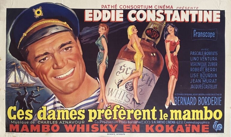 Important lot d'affiches de films dont : - - Nana, Martine Carol, Charles Boyer…