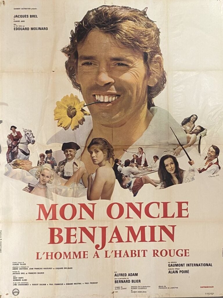 Important lot d'environ 20 affiches de cinéma et reproductions comprenant : Mon…