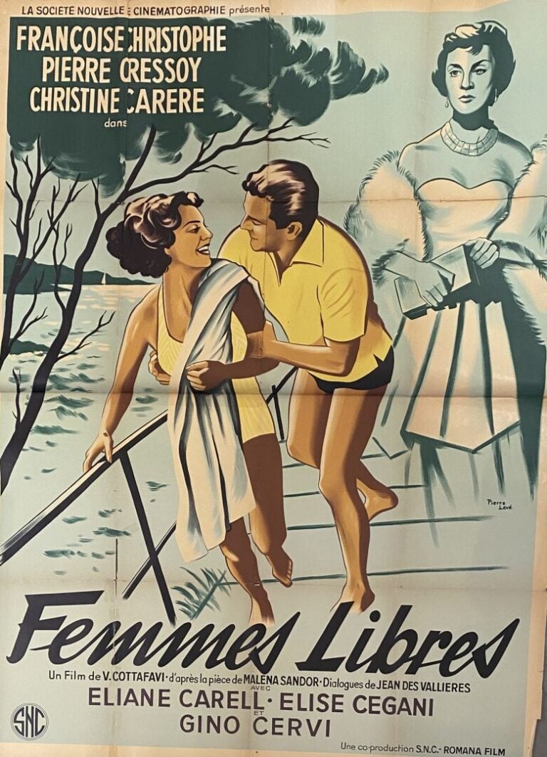 Important lot d'environ 24 affiches de cinéma et reproductions comprenant : La…