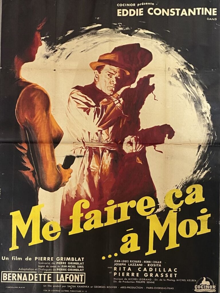 Important lot d'environ 24 affiches de cinéma et reproductions comprenant : La…