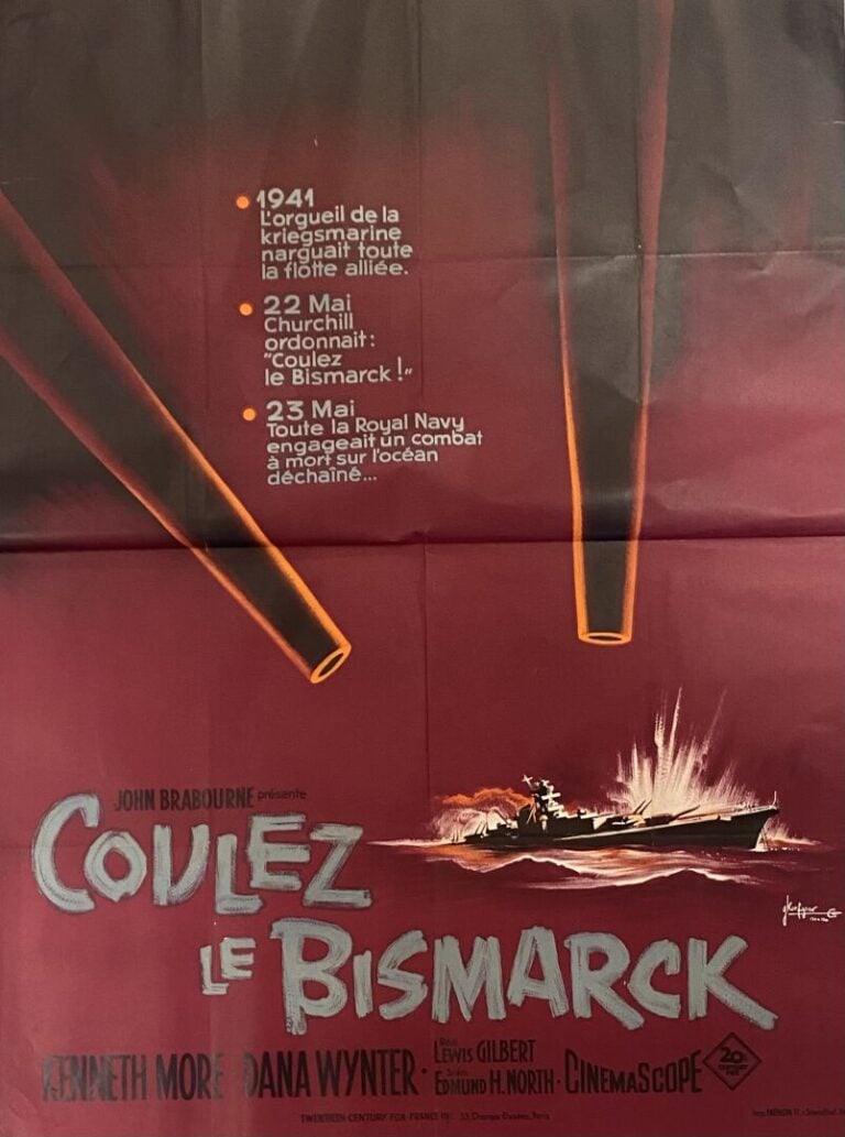 Important lot d'environ 24 affiches de cinéma et reproductions comprenant : La…