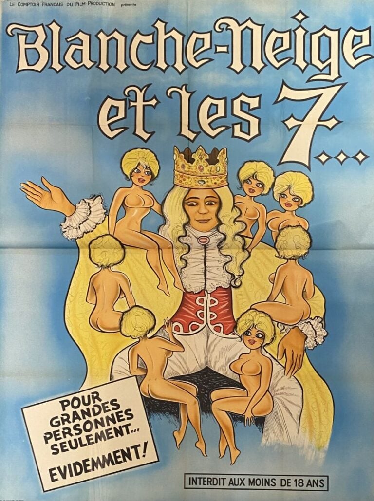 Important lot d'environ 24 affiches de cinéma et reproductions comprenant : La…