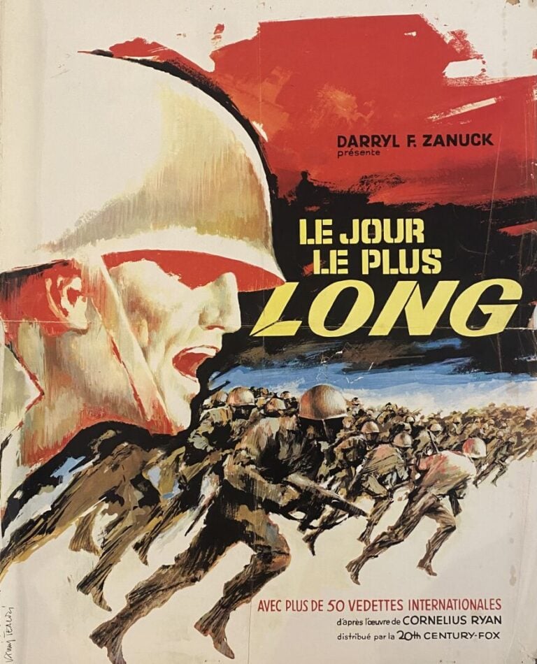 Important lot d'environ 65 affiches de cinéma et reproductions comprenant : Ret…