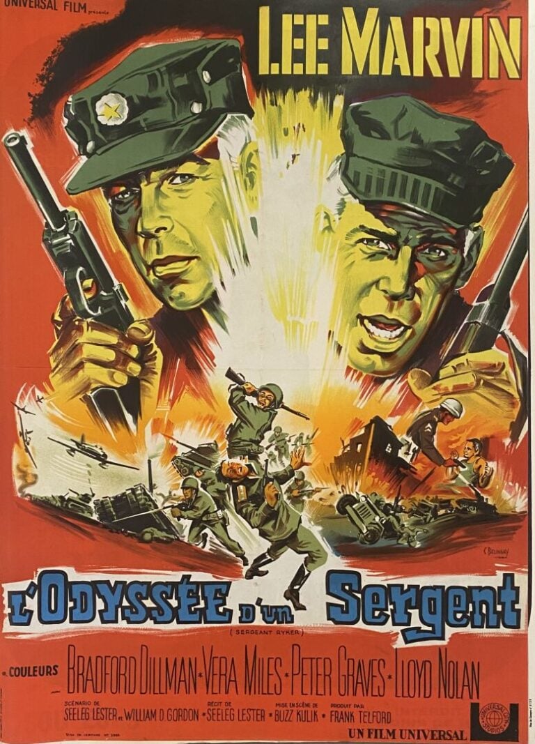 Important lot d'environ 78 affiches de cinéma et reproduction comprenant : Jour…