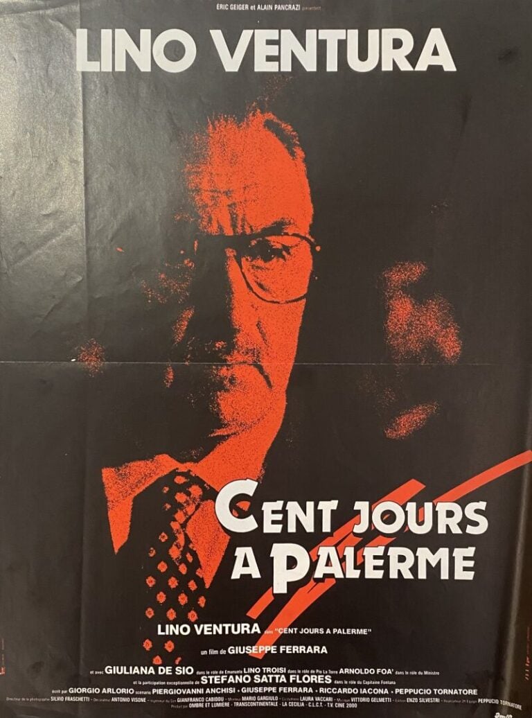 Important lot d'environ 78 affiches de cinéma et reproduction comprenant : Jour…