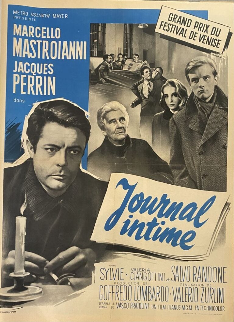 Important lot d'environ 78 affiches de cinéma et reproduction comprenant : Jour…