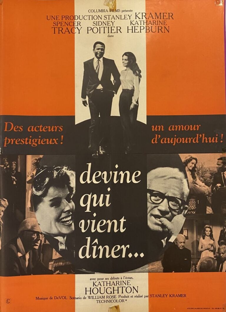 Important lot d'environ 78 affiches de cinéma et reproduction comprenant : Jour…