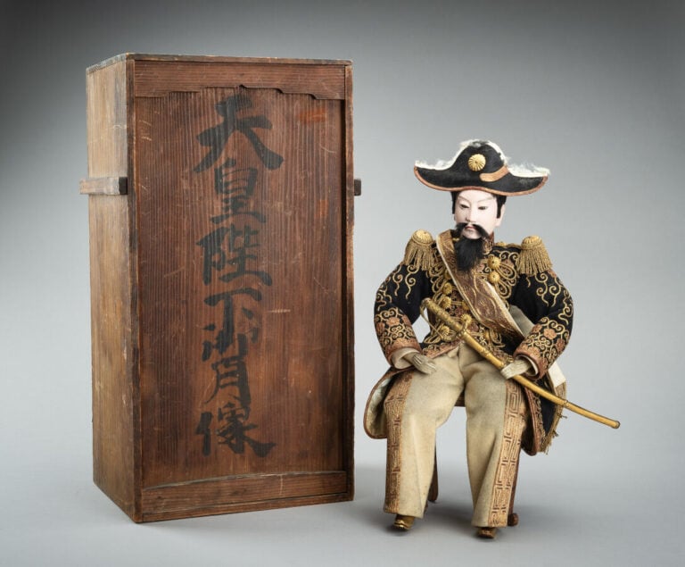 JAPON - XIXème - Poupée pour festival Hinamatsuri (Festival des filles) par Ôki…
