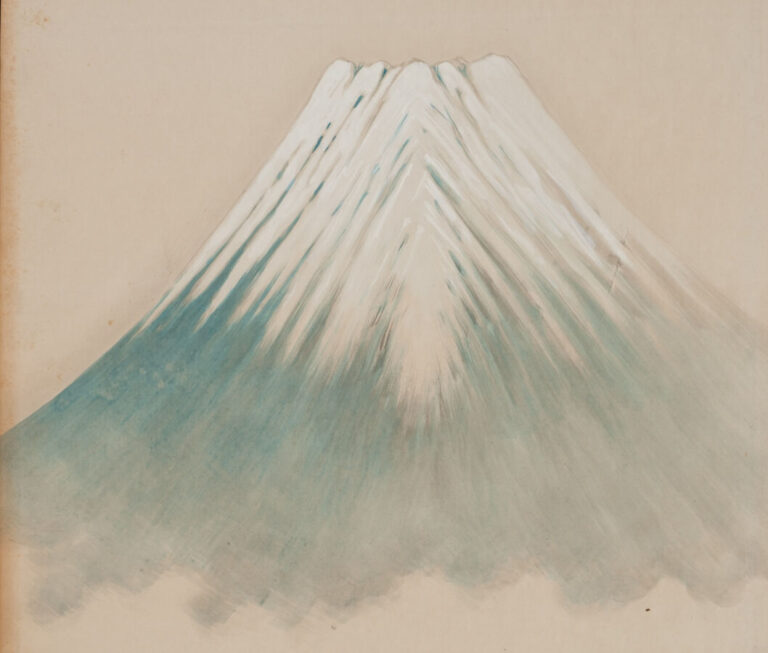 JAPON- XXème siècle - Paravent Byobu à 6 feuilles à décor sur papier d'un litto…