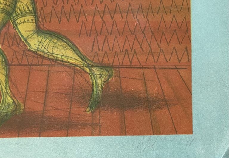 Jean CARZOU (1907-2000) - La porte océane, 1974 - Lithographie - Signée, dédica…
