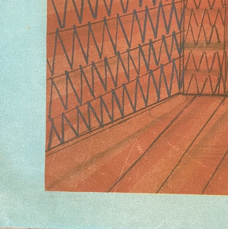 Jean CARZOU (1907-2000) - La porte océane, 1974 - Lithographie - Signée, dédica…