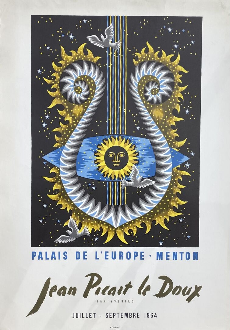 Jean PICART LE DOUX (1902-1982), d'après - Menton Soleil Musique Côte d'Azur et…