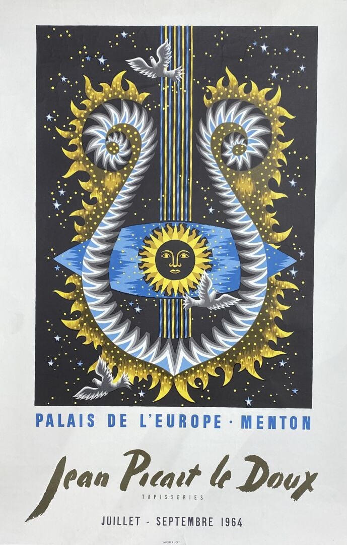 Jean PICART LE DOUX (1902-1982), d'après - Menton Soleil Musique Côte d'Azur et…