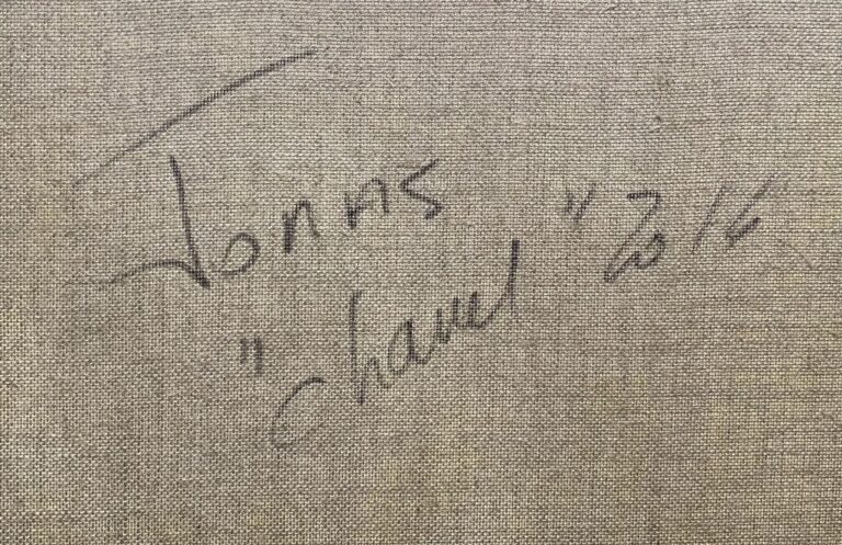 JONAS (1967) - "Chanel" - Acrylique sur toile - Signée, titrée et datée 2016 au…