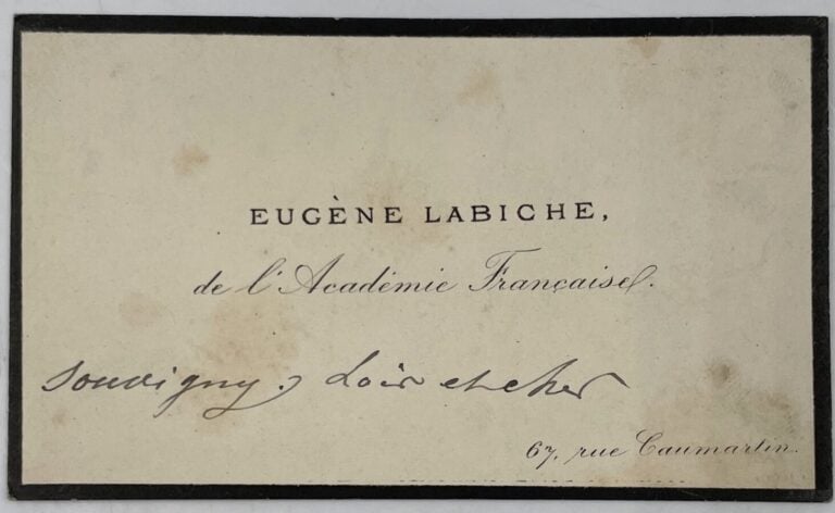 LITTÉRATURE. - 12 L.A.S. - Théodore de BANVILLE, Tristan BERNARD (à Lugné-Poe),…