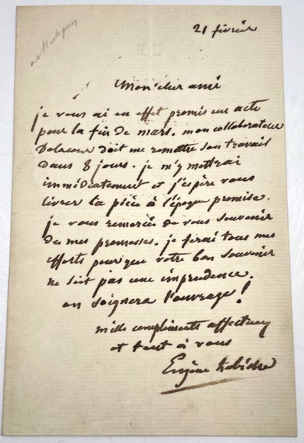 LITTÉRATURE. - 12 L.A.S. - Théodore de BANVILLE, Tristan BERNARD (à Lugné-Poe),…