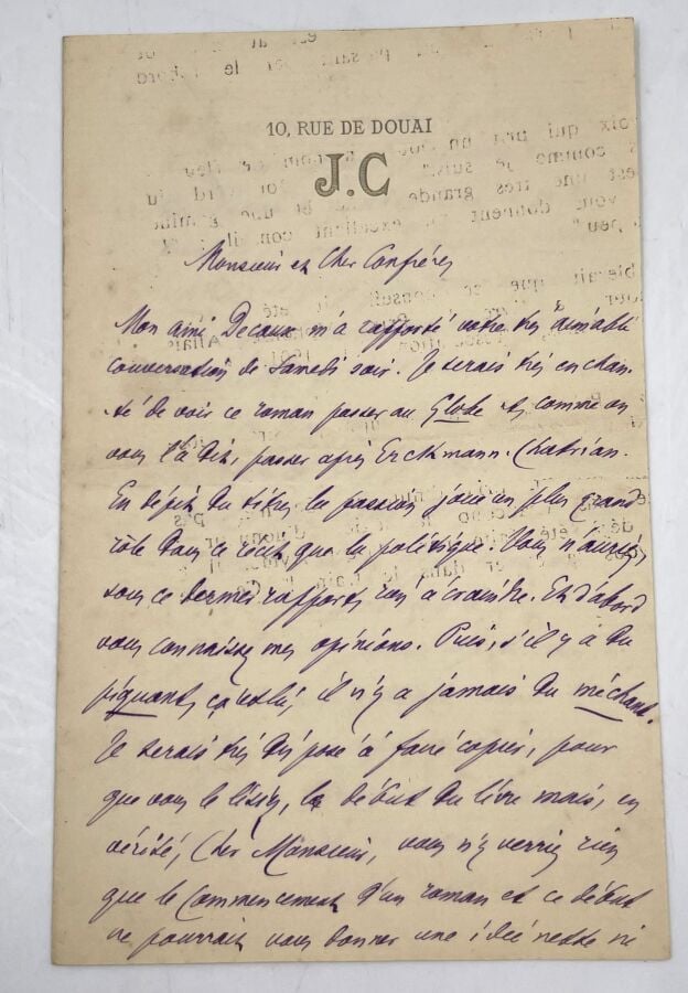 LITTÉRATURE. - 12 L.A.S. - Théodore de BANVILLE, Tristan BERNARD (à Lugné-Poe),…