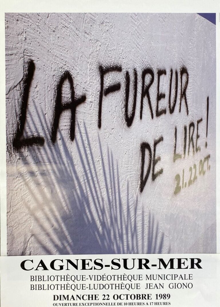 Lot d'affiches comprenant : - - Festival international du livre, 1974, imp. ADI…