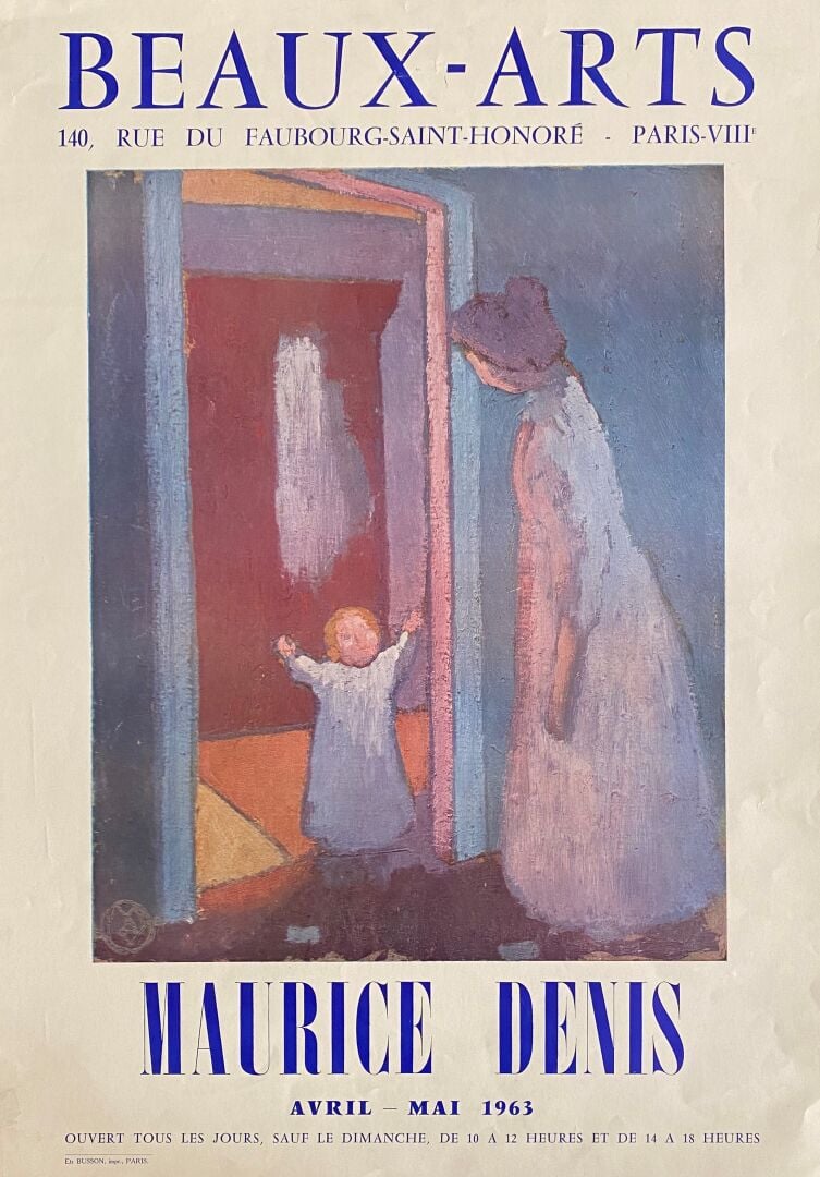 Lot d'affiches de musées, galeries, reproductions comprenant : - - Van Gogh In…