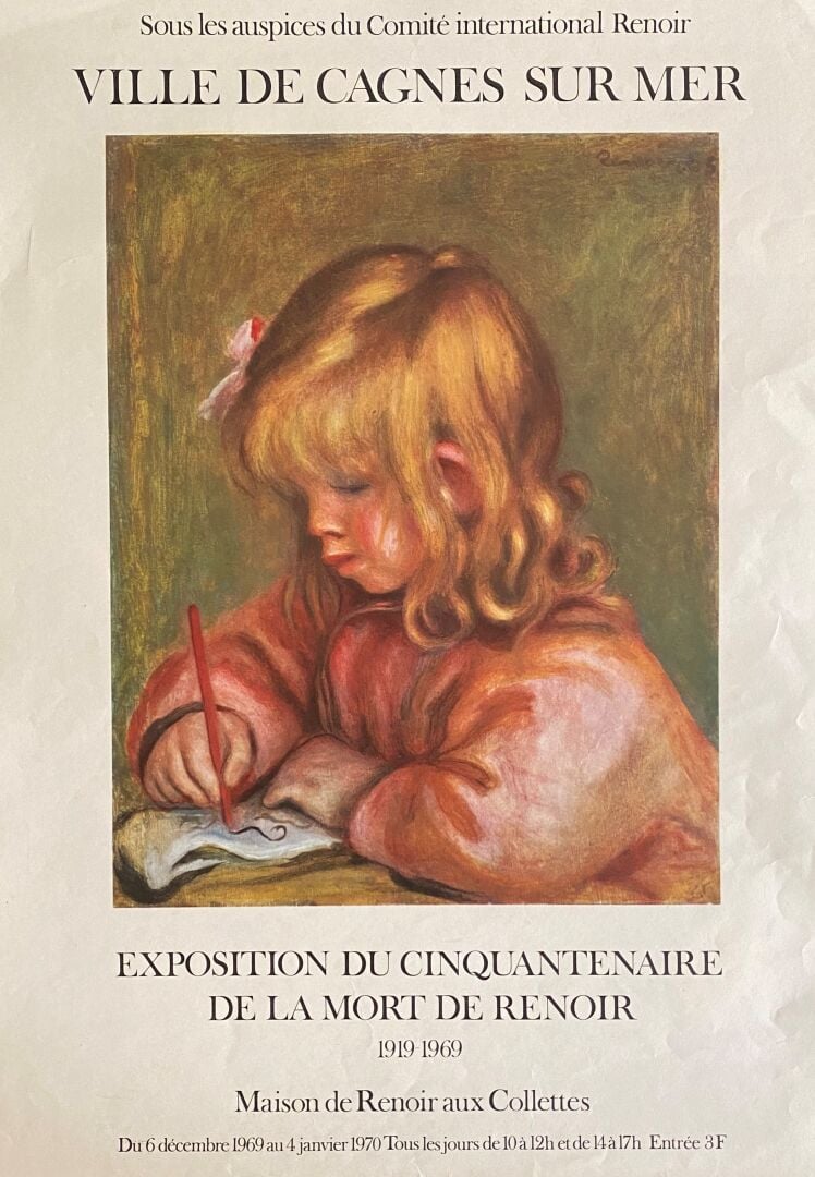 Lot d'affiches de musées, galeries, reproductions comprenant : - - Van Gogh In…