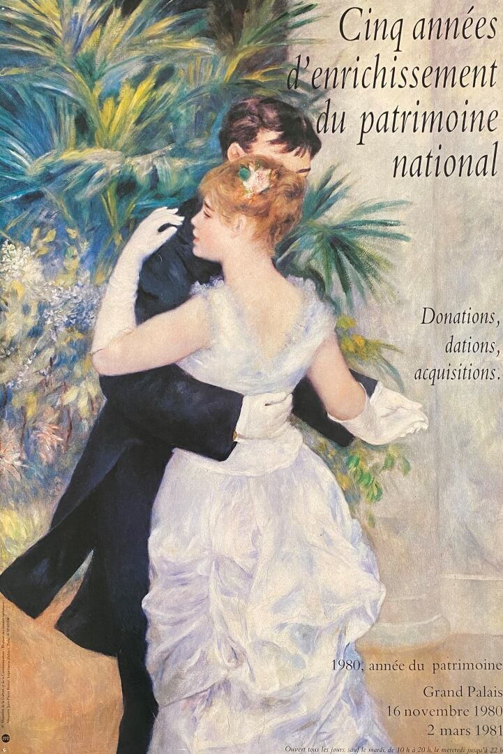 Lot d'affiches de musées, galeries, reproductions comprenant : - - Van Gogh In…