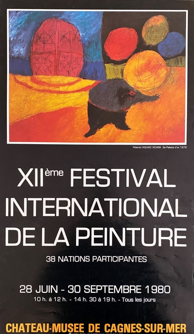 Lot d'affiches de musées, galeries, reproductions comprenant : - - Yves Brayer,…
