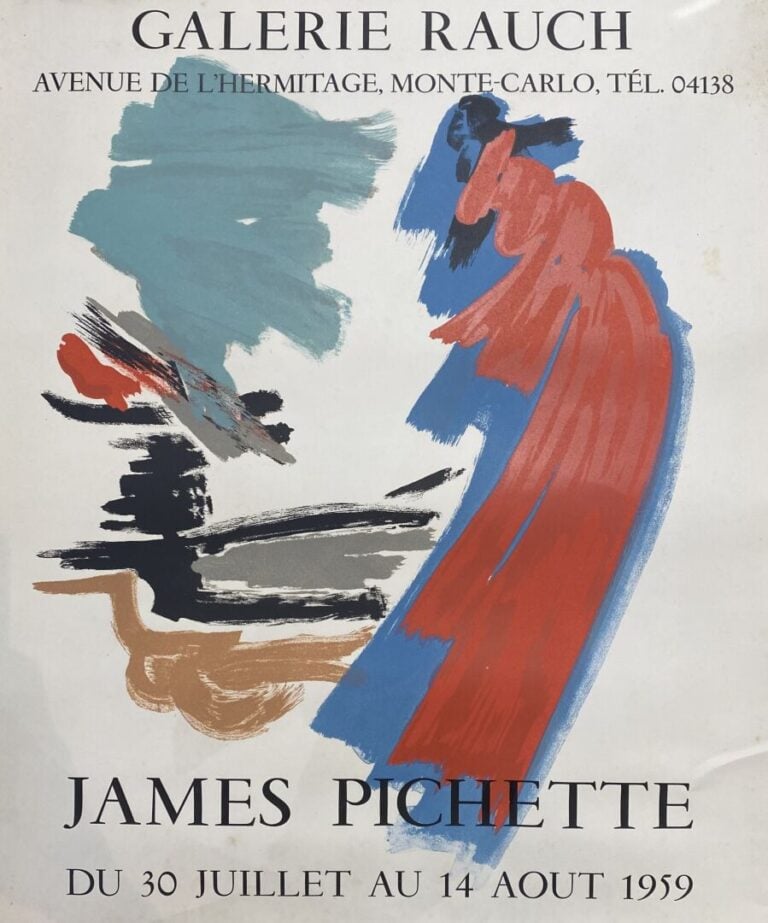 Lot d'affiches diverses de galeries d'art ou musées comprenant : - - Chapelain-…