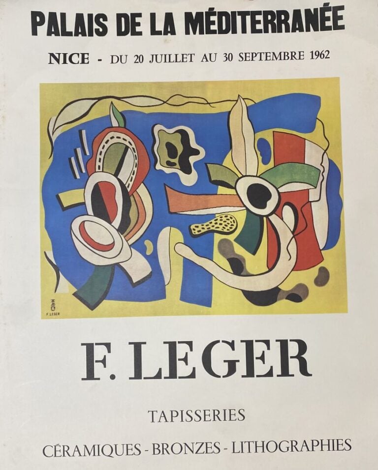 Lot d'affiches diverses de galeries d'art ou musées comprenant : - - Claude Ven…
