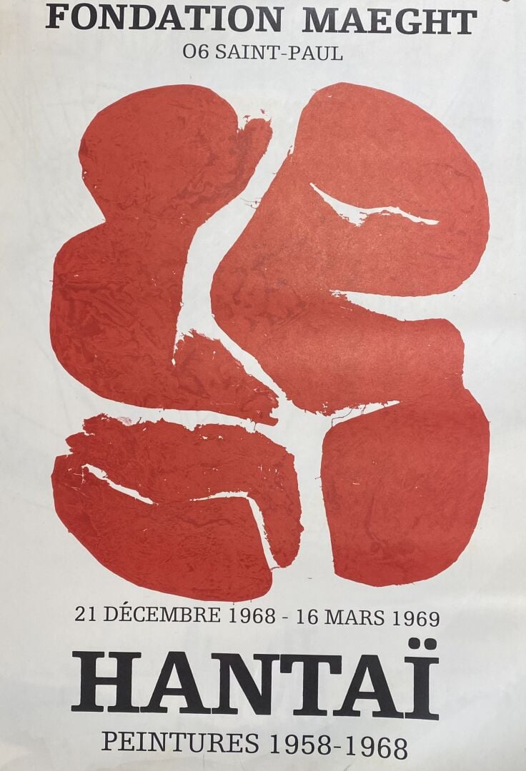 Lot d'affiches diverses de galeries d'art ou musées comprenant : - - Toffoli, G…
