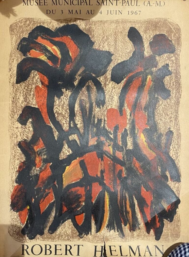 Lot d'affiches diverses et reproductions de musées ou galeried d'art comprenant…