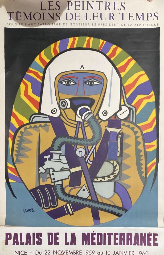 Lot d'affiches diverses et reproductions de musées ou galeried d'art comprenant…