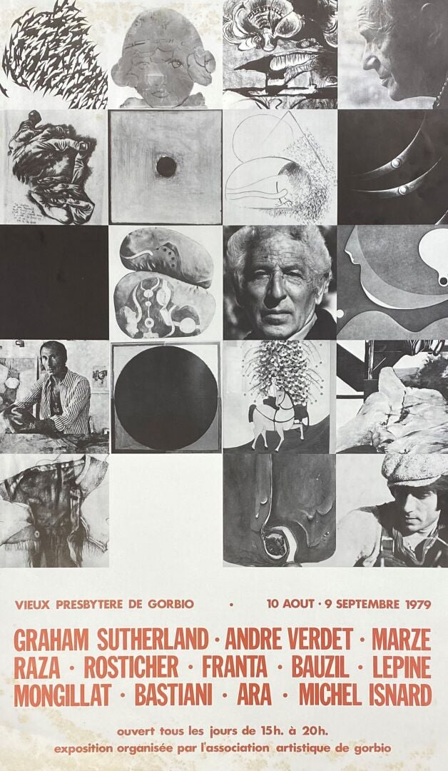 Lot d'affiches et reproductions comprenant : - - Dixième Biennale International…