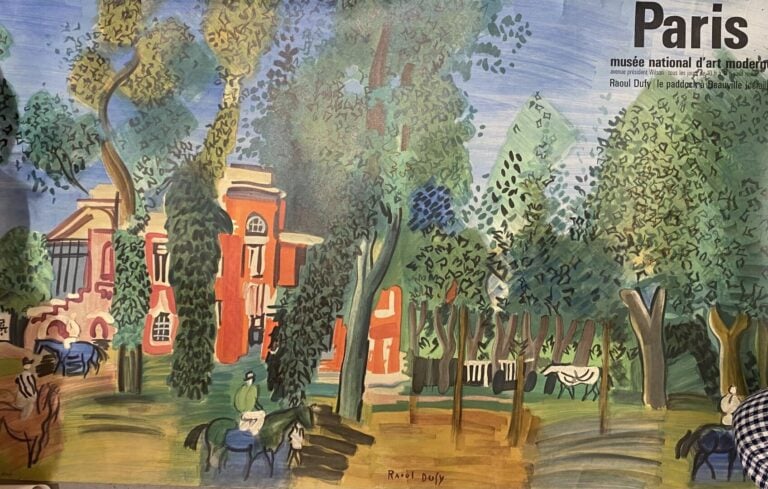 Lot d'affiches et reproductions de musées comprenant : - Raoul DUFY, Henri MATI…