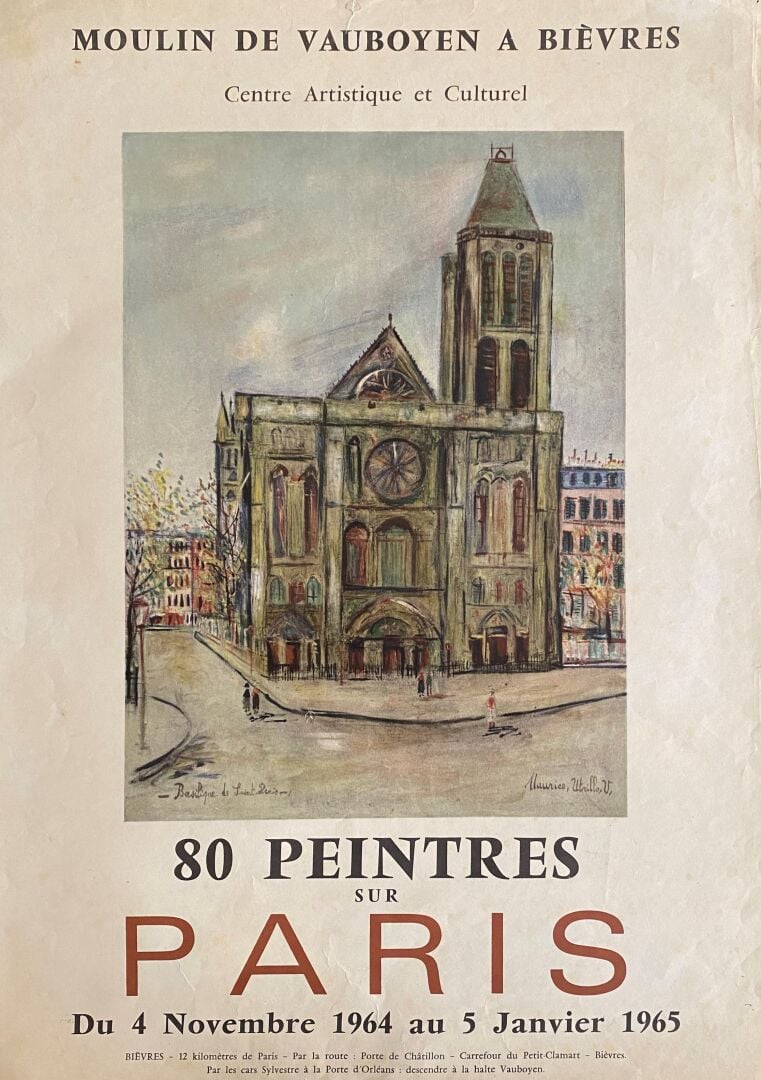 Lot d'affiches, reproductions, affiches de galeries comprenant: - - Fernand Lég…