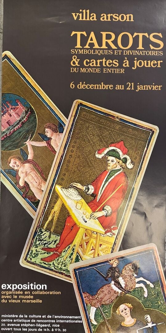 Lot d'affiches sur la Villa Arson comprenant : - - Affiches de Charles Loupot,…